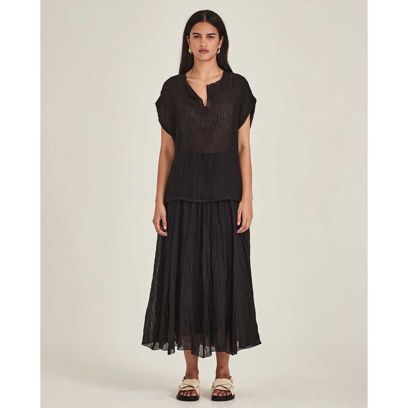 Caroline Sills Fabian Gauze Skirt image number 3